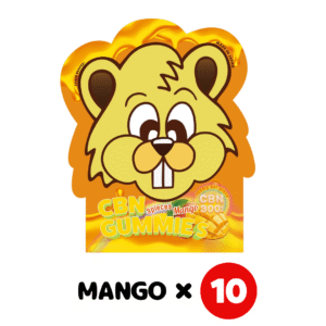 【10個SET】CBN GUMMYS (3粒入/300mg配合/マンゴー味)